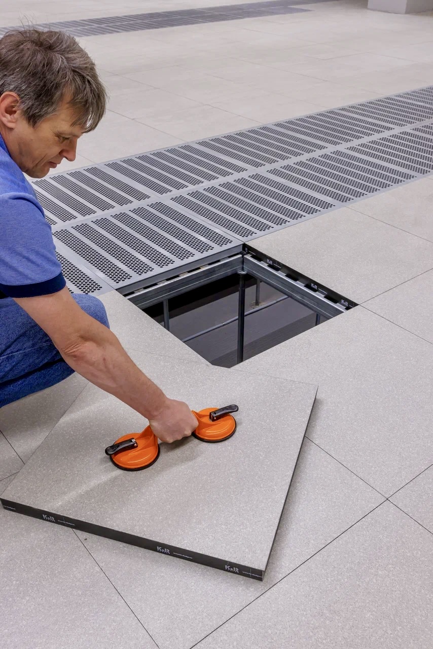 Конструктивные особенности фальшпола для ЦОД