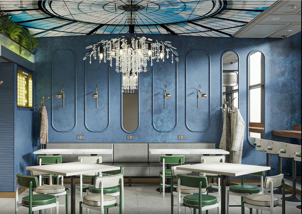 Акустика для кафе и фудкортов: стильные звукопоглощающие панели K&R Design