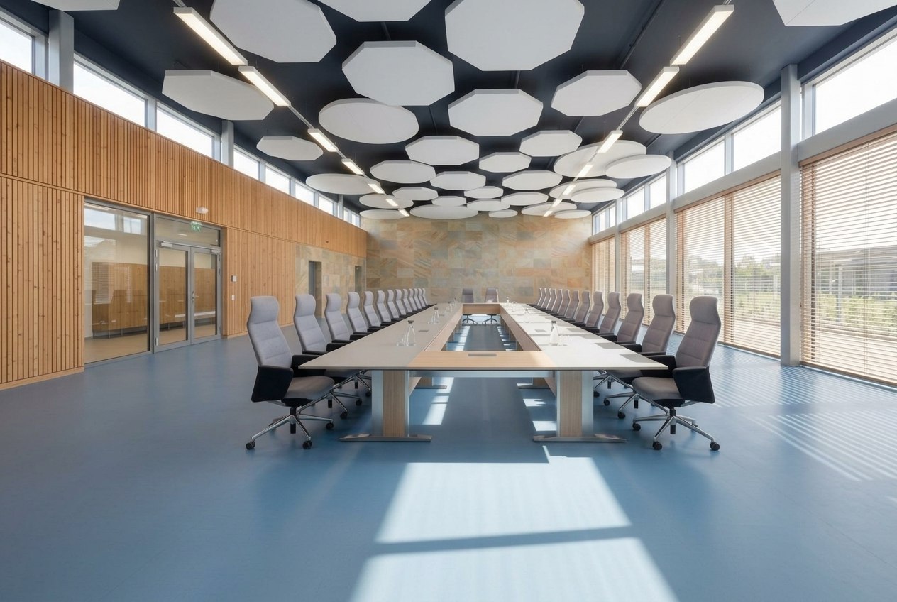 Звукопоглощающие решения K&R Design — комфорт в офисе и на переговорах