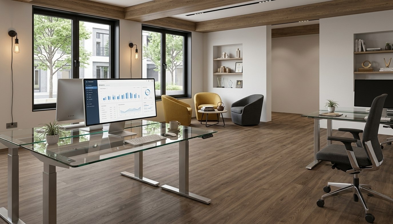 Фальшпол с натуральным паркетом: инженерное решение с премиальной отделкой