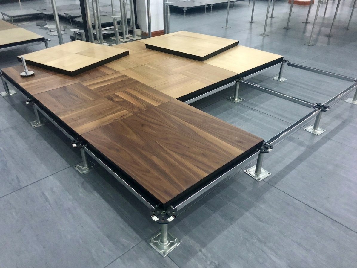 Фальшпол с натуральным паркетом: идеальное решение для статусных интерьеров