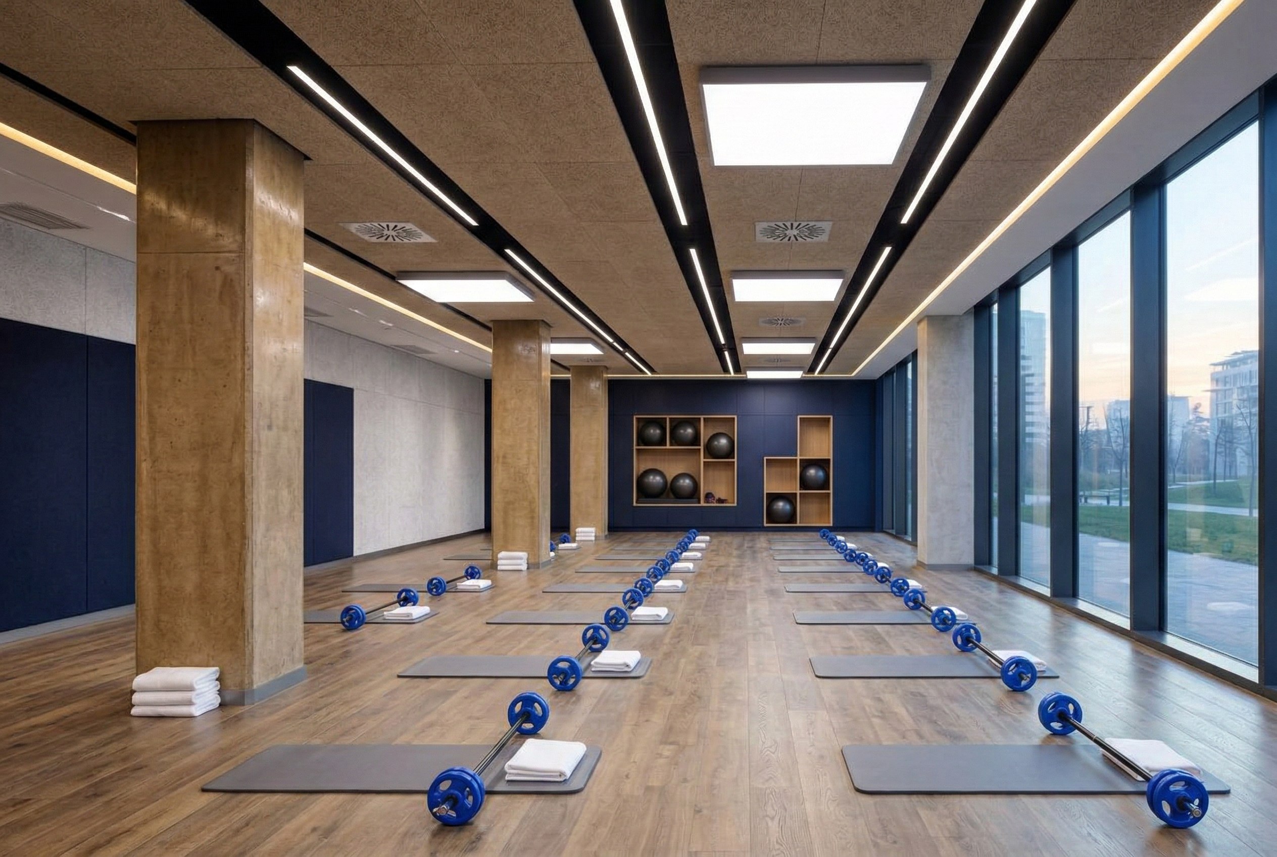 Преимущества фибролитового акустического потолка