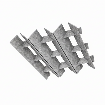 Акустическая панель из войлока остров K&R Design Inter