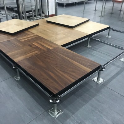 Плита фальшпола из сульфата кальция K&R Design S30St с паркетом