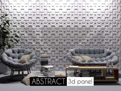 Гипсовые 3D панели Abstract