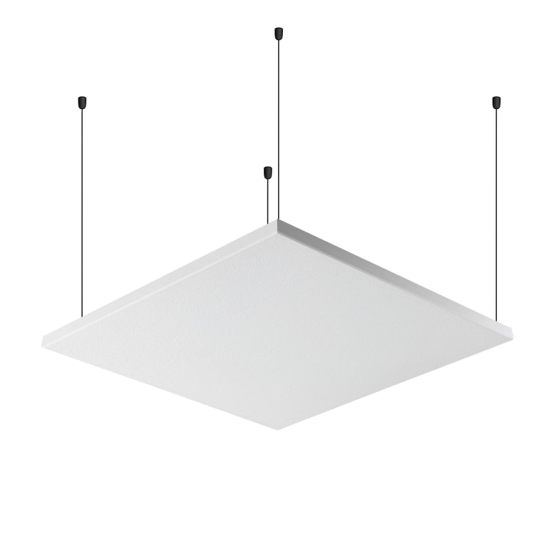 Акустическая панель остров K&R Design OST Квадрат 600х600х40 мм Ral 9003
