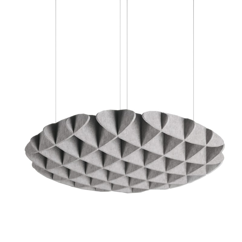 Акустическая панель из войлока остров K&R Design OST Waffle 1200х1200х120 KR004.015