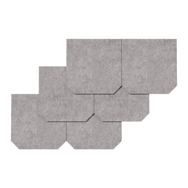 Настенная панель из войлока Tiles KR005.21