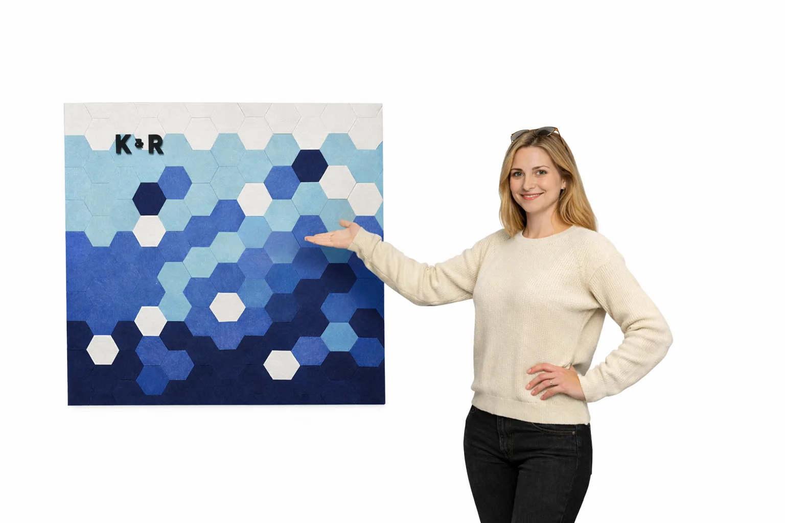 Коэффициент звукопоглощения NRC у войлочных панелей K&R Design