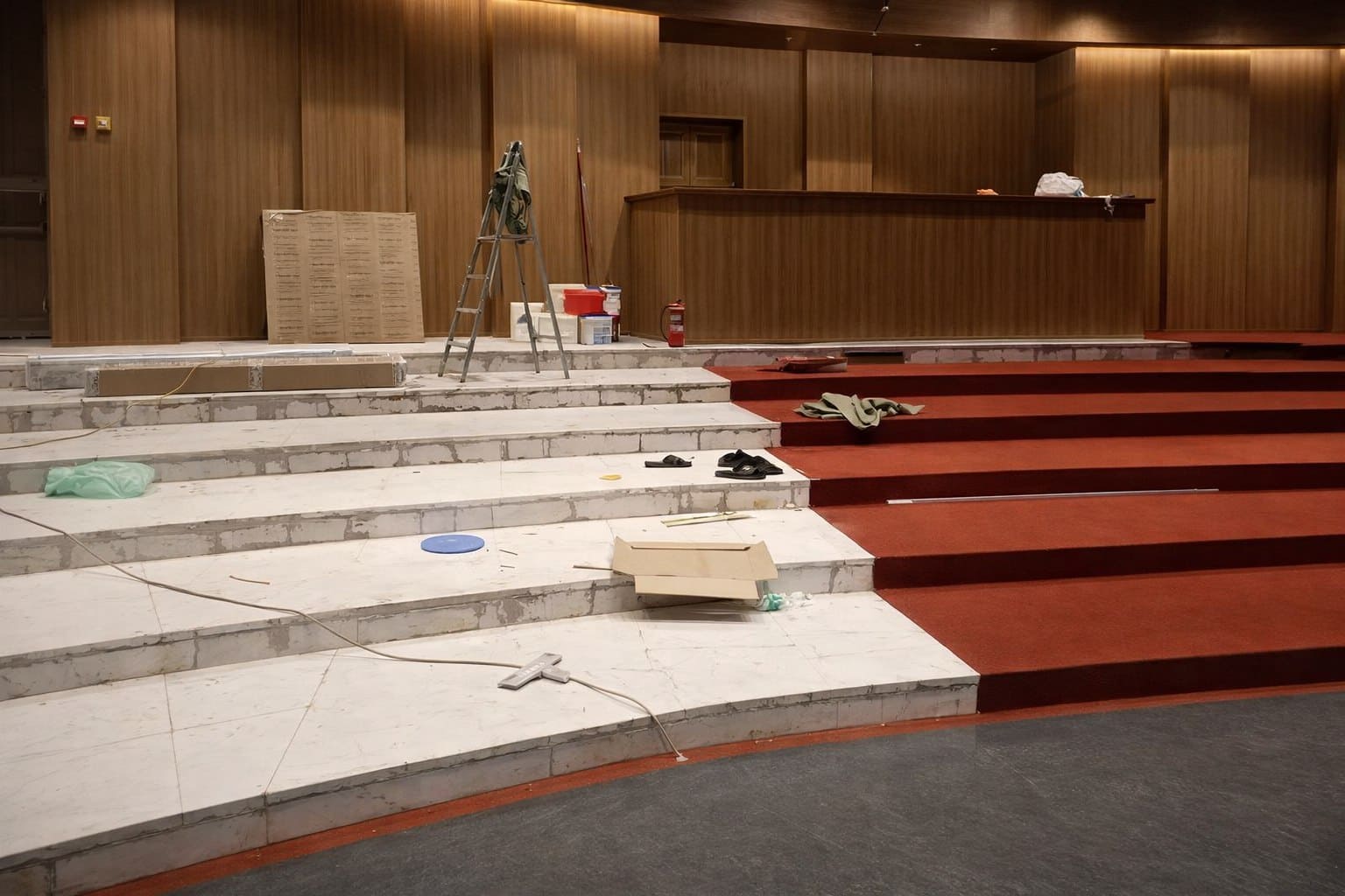 Плиты фальшпола из сульфата кальция