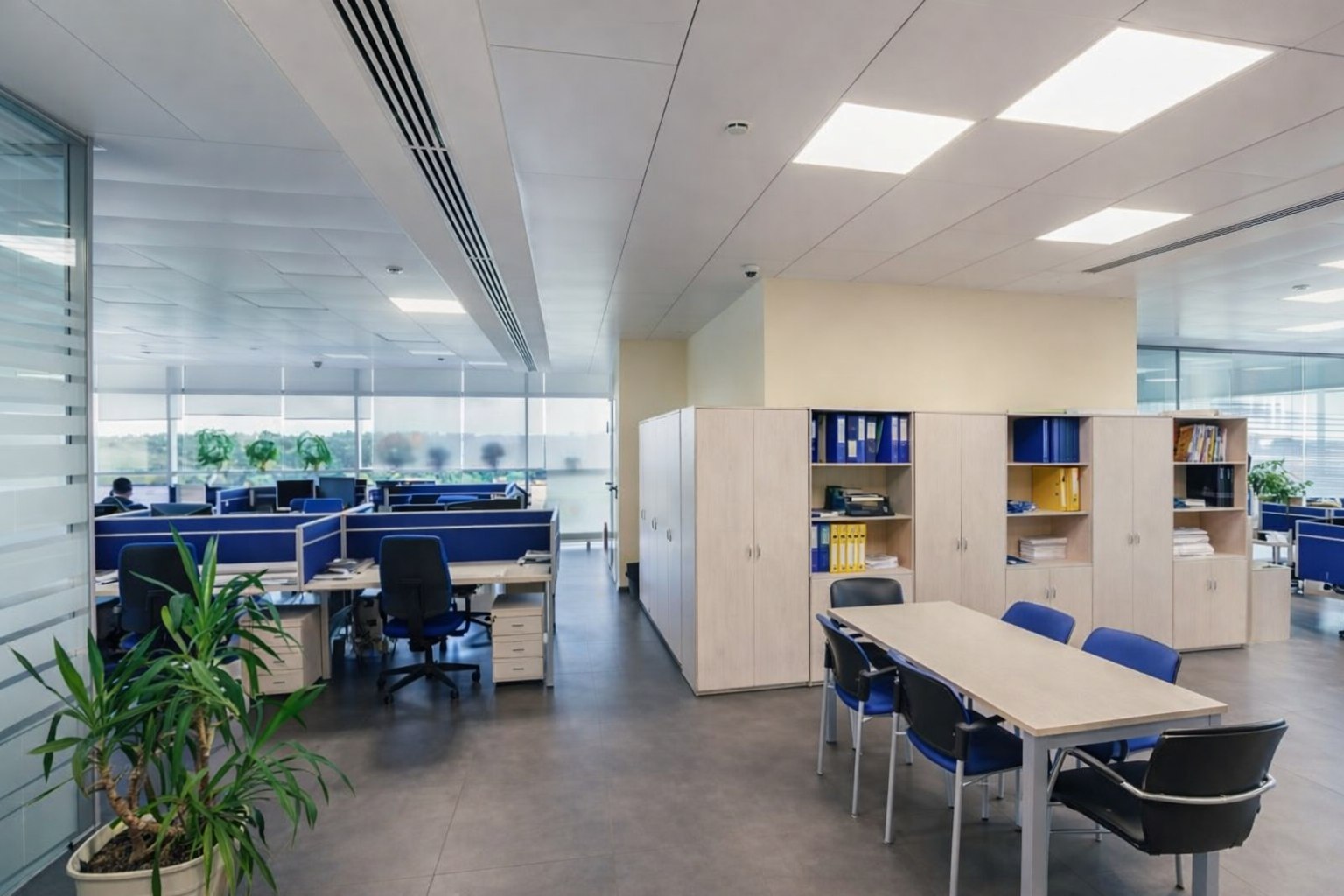 Преимущества фибролитового акустического потолка