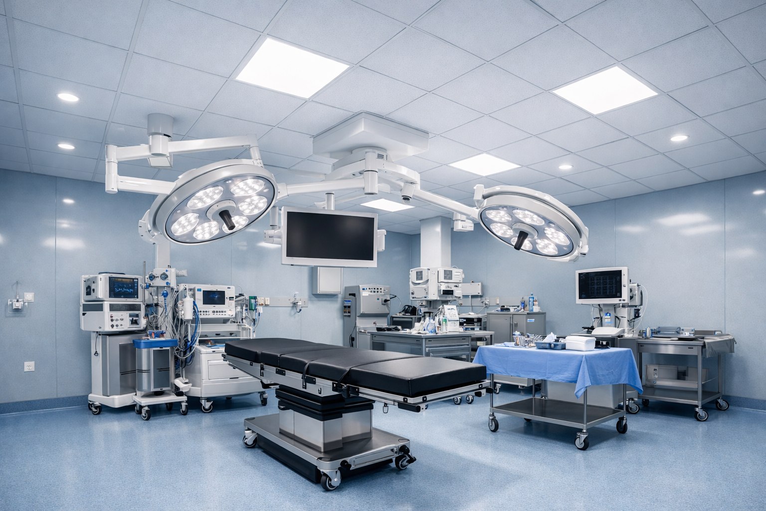 Надёжные потолочные системы для медицины: металлические потолки K&R Design