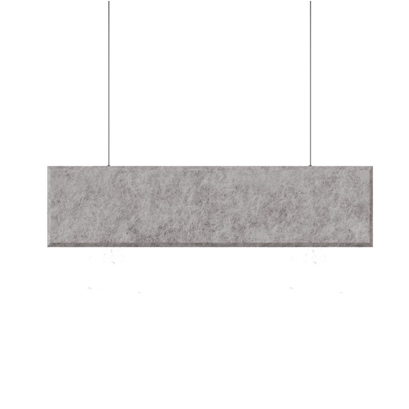 Акустическая панель из войлока  K&R Design BFLF Прямоугольник 1500х300х9 мм цвет темно-серый